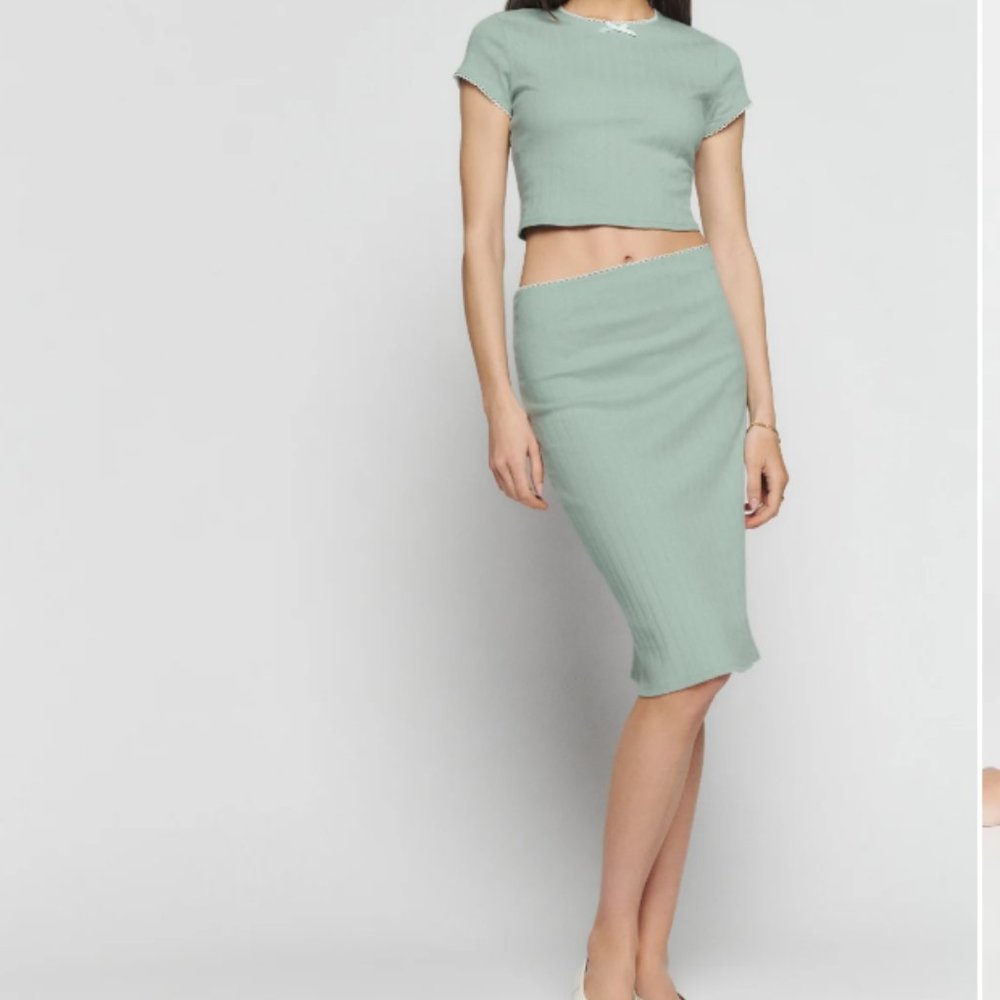 COPY - Reformation Knit two-piece set NWT